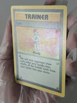 Pokemon Card WOTC Lass 75/102 Base Non-holo Rare Unlimited 1999 - MP - Image 2