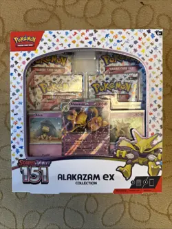 Pokemon TCG: Scarlet & Violet-151 Collection-Alakazam ex NEW SEALED - Image 1