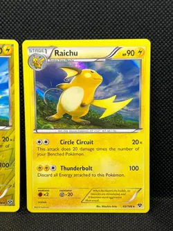 Pokemon Tcg Raichu - 43/146 - XY Reverse & Holo - Image 3