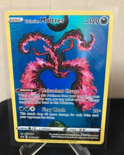 Pokemon TCG: Galarian Moltres - SWSH284 - Crown Zenith Tin Promo NM NEVER PLAYED - Image 1