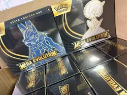 Pokemon TCG Mega Evolutions Gardevoir & Lucario ETB Elite Trainer Box Sealed - Image 1