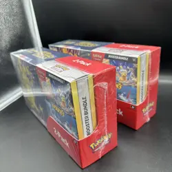 Lot Of 2 Pokemon Surging Sparks ETB & Booster Bundle Costco Sealed Box Pikachu - Image 3