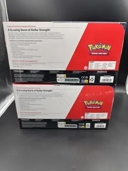 Lot Of 2 Pokemon Surging Sparks ETB & Booster Bundle Costco Sealed Box Pikachu - Image 5