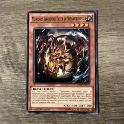 SDMP-EN019 Nefarious Archfiend Eater of Nefariousness 1st edition YuGiOh - Image 1