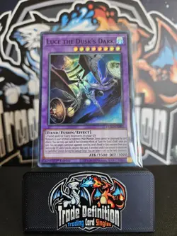 DUAD-EN082 "Luce the Dusk's Dark" Super Rare Yu-Gi-Oh! NEW - Image 1