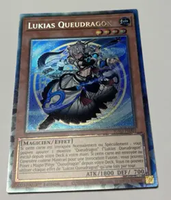 Yu-Gi-Oh - LUKIAS QUEUDRAGON - JUSH-FR001 - Collector - NM/M - Image 1