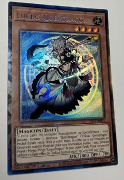 Yu-Gi-Oh - LUKIAS QUEUDRAGON - JUSH-FR001 - Collector - NM/M - Image 3