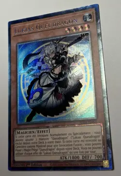 Yu-Gi-Oh - LUKIAS QUEUDRAGON - JUSH-FR001 - Collector - NM/M - Image 4