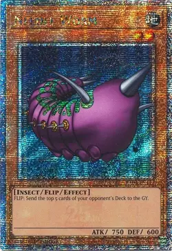 Needle Worm Yu-Gi-Oh! RA04-EN112 1st Quarter Century Secret Rare - Image 1