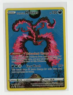 Galarian Moltres SWSH284 SWSH: Sword & Shield Promo Cards Holo - Image 1