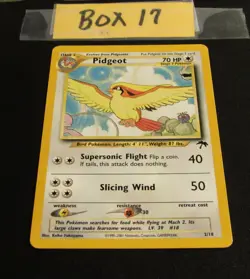 Pidgeot 2/18 Southern Islands-WOTC- Pokemon Card - LP/MP - Image 1