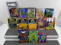 Pokemon Tyranitar Lot of 13 Cards Stickers CGC Lot Tyranitar #248 Pokemon Lot - Image 2
