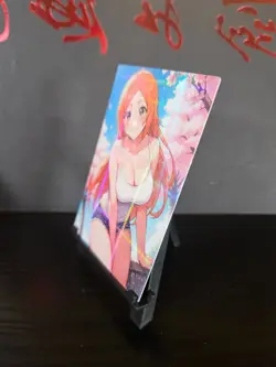Orihime Inoue Bleach Art Card Holo Glitter Anime Sexy Waifu CCG - Image 2