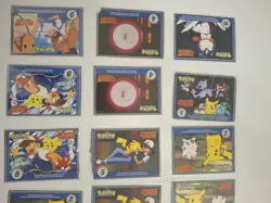 1999 Burger King Pokemon Cards Lot 14 cards, Most Are LP-MP a few are Damaged - Image 3