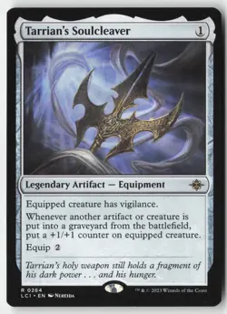 MTG - Tarrian's Soulcleaver R The Lost Caverns of Ixalan 264 LP-NM - Image 1