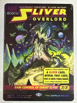 MTG / Sliver Overlord / SPG / #128 / FOIL (Showcase) / Mythic / NM - Image 1