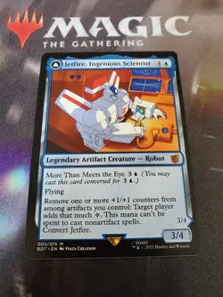 Mtg. Jetfire, Ingenious Scientist. The Brothers War. Pack Fresh - Image 1