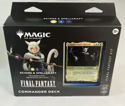 MTG Magic The Gathering Final Fantasy Commander Deck Scions & Spellcraft TCG - Image 1