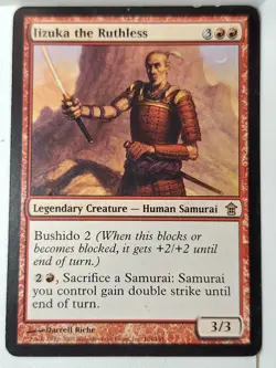 Iizuka the Ruthless - Saviors of Kamigawa - Magic the Gathering MTG Nice! - Image 1