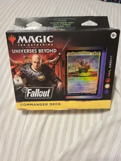 MTG Magic Hail Caesar Fallout Commander Deck Factory Sealed SeePics - Image 1