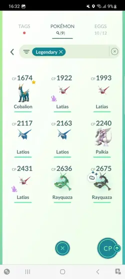 Pokemon Go (Stage 46) Shiny Legendary Rayquaza ( 14 Shinys ) - Image 3