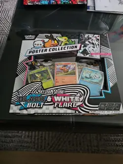 Pokemon TCG Scarlet & Violet 10.5 Unova Poster Collection Box ✅ BULK DISCOUNT - Image 1