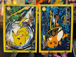 #25-26 Pikachu Raichu Cracked Ice Holo Pokemon Safari 2025 Peru Us Seller - Image 1