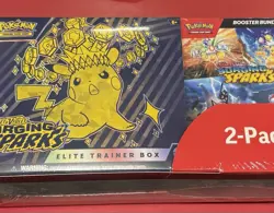 Pokemon Surging Sparks ETB & Booster Bundle Costco 2 pack Factory Sealed - Image 2