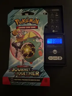 Heavy! Over 33.00 Gram Pokemon Journey Together Sleeved Booster Pack Sealed - Image 1