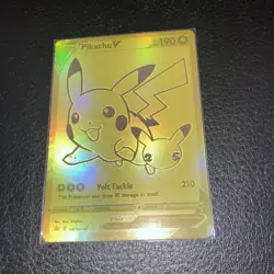 Sealed Pikachu v Gold and Pokeball SWSH145/SWSH146 Pokemon TCG Celebrations - Image 3