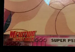 Super Psychic Pokemon Mewtwo Strikes Back TOPPS Pokemon the First Movie 1999 #0 - Image 3