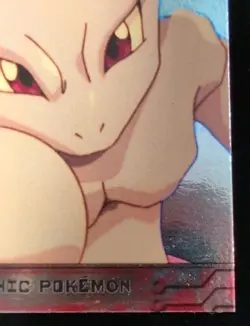 Super Psychic Pokemon Mewtwo Strikes Back TOPPS Pokemon the First Movie 1999 #0 - Image 4