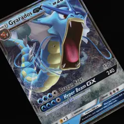 Pokemon TCG - Gyarados-GX SM212 SM Black Star Promo - NM - Image 1