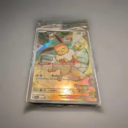 Pokemon Center Exclusive Eevee #173 Stamped Promo Prismatic Evolutions SEALED - Image 1