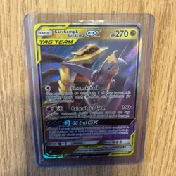 Garchomp & Giratina GX 146/236 Sm-Unified Minds Holo Near Mint Pokemon TCG - Image 1