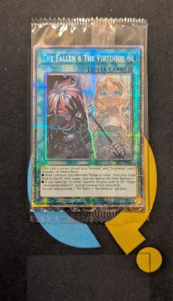 CH01-EN019 The Fallen & The Virtuous Starlight Rare 1st Edition YuGiOh Sealed - Image 1