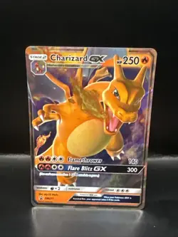 Pokemon Card TCG - Charizard GX SM211 Black Star Promo Sun & Moon A - Image 1