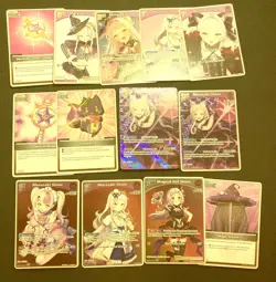 Hololive Official Card Game ENG - Murasaki Shion 13 Card Oshi Set hBP02-047 SR - Image 1