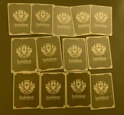 Hololive Official Card Game ENG - Murasaki Shion 13 Card Oshi Set hBP02-047 SR - Image 2