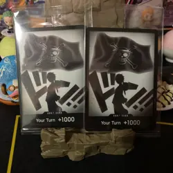 One Piece Special Don!! Set Vol. 1 Luffy Promo Don Card 2 Sealed Packs - Image 1