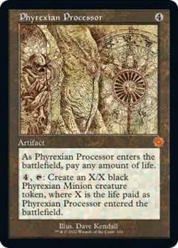 ~ Phyrexian Processor (Schematic) ~ NM ~ ~ MTG ~ - Image 1