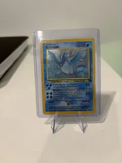 Articuno - 2/62 Pokemon Fossil Unlimited Holo Rare - WOTC 1999 Pokemon Card - HP - Image 1