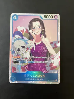 ONE PIECE Card Game - Boa Hancock OP01-078 SR ROMANCE DAWN OPCG Japanese - Image 1