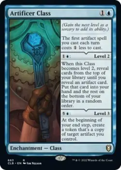 Artificer Class - Damaged / Poor MTG Commander Legends: Battle for Baldur's Gate - Image 1