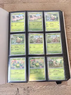 Prismatic Evolutions - Near Complete Master Set w/ Binder 291 Cards NM Promo - Image 2