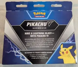 2022 Pokemon Pikachu V Showcase Includes Pikachu V Promo Card & 3 Booster Packs - Image 4