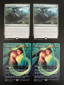 MTG- Obscuring Haze x4 - Commander Masters - Image 1