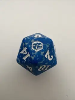 Magic The Gathering D20 Die Life Points Mark Forgotten Realms Adventures - Image 1