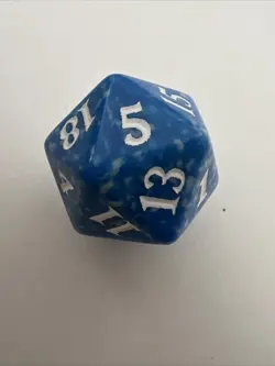 Magic The Gathering D20 Die Life Points Mark Forgotten Realms Adventures - Image 2