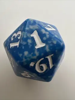 Magic The Gathering D20 Die Life Points Mark Forgotten Realms Adventures - Image 3